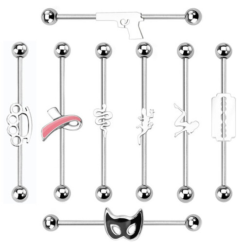 Piercing industriale motivo